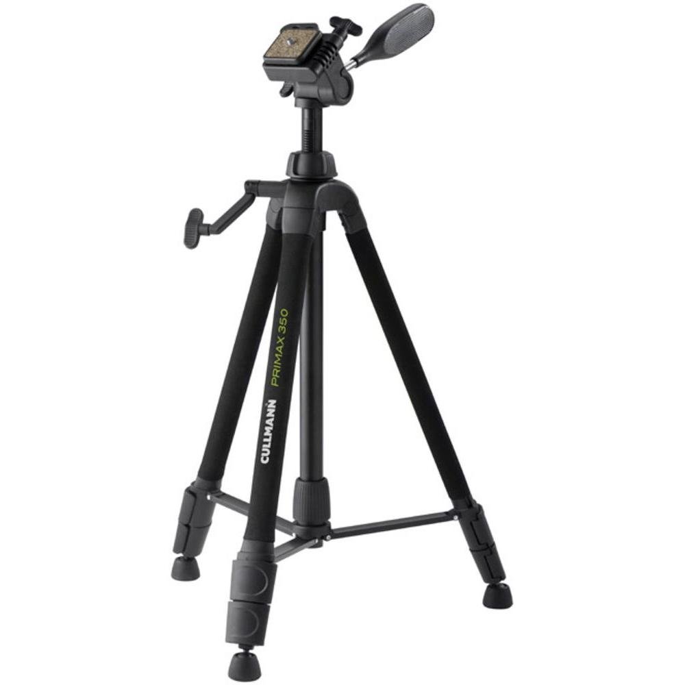 Cullmann - 51351 - Primax 350 Tripod with compact 3-way Head and Quick Release Unit (135 cm Extension Height, Weight 1.2 kg, Maximum Load 3 kg)