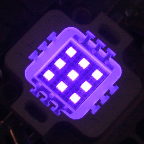 QUANS 110V 10W UV High Power LED Ultra Violet Flood Black Light