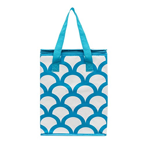 E Reusable Cooler Bags Colorful Collapsible Insulated Zippered