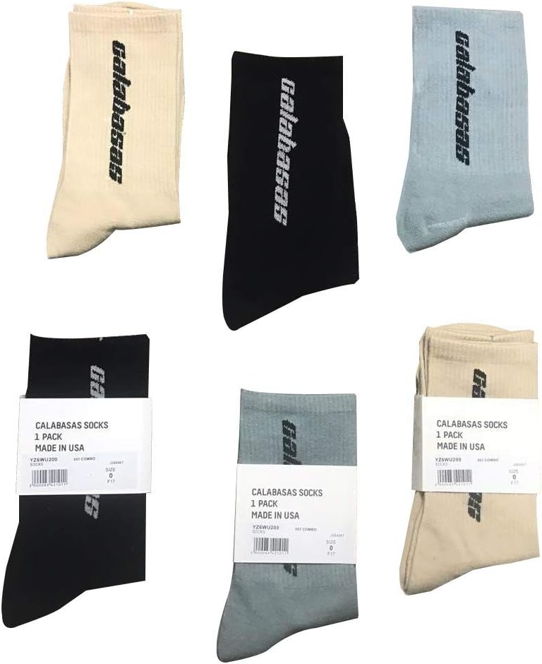Cotton Sock Men High Ankle Crew Socks Calabasas Warm Thick Women Socks 3 Pairs