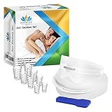 Anti Snoring Solution Mouth Guards, 4 Set Snore Stopper Nose Vents Nasal Dilators Snoring Mouthpiece Solution Aids Snore Reducing Sleep Aid Device Stop Snoring Teeth Grinding