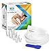 Anti Snoring Solution Mouth Guards, 4 Set Snore Stopper Nose Vents Nasal Dilators Snoring Mouthpiece Solution Aids Snore Reducing Sleep Aid Device Stop Snoring Teeth Grinding