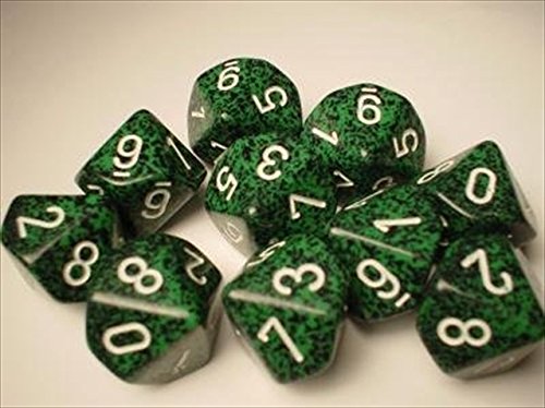 Chessex Manufacturing 25125 Recon Speckled - Ten Sided Die D10