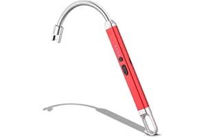 MEIRUBY Electric Candle Lighter, Birthday Christmas Stocking Stuffers Gifts for Women Mom Men Wife Sister, USB Arc Rechargeable Windproof Long Lighter for Candle BBQ Housewarming Gift Idals