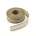 VATIN Natural Jute Burlap Ribbon Roll for For Bow Making, Wreaths, Floral Arrangements, Home Decor And Gift Wrap, 10 Yards