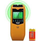 Mocita Stud Finder Wall Scanner 5-in-1 with Live Wire Detection | HD LCD Display, Wood and Metal Stud Detector, Must-have for Home DIY