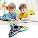 Kekilo Magic Rainbow Fidget Spinner Hand Toy, 4-6 Mins Hand Spinner EDC Fidget Toy, Titanium Alloy Stress Reducer High Speed Finger Tri-Spinner Relief Toys for Focus, Killing Time, Best for Birthday