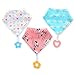 Baby/Toddler Bandana Teething Bibs 3-pack ,Made with 100% Organic Cotton, Super Absorbent and Soft (Unisex)