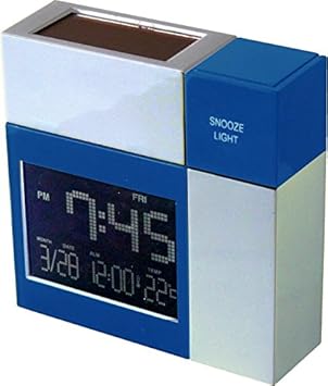 POWER plus Racoon Solar LCD Clock