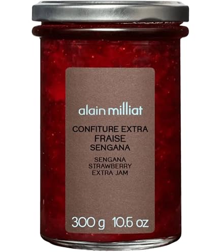 Amazon.com: Alain Milliat Morello Cherry Jam, 10.6 Oz, (One 300g