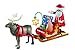 PLAYMOBIL Santa's Sleigh with Reindeer