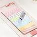 ADB Inc Cute Kawaii 160 Pages Sticker Post It Bookmark Point It Marker Memo Flags Sticky Notes Scrapbooking Sticker Paper