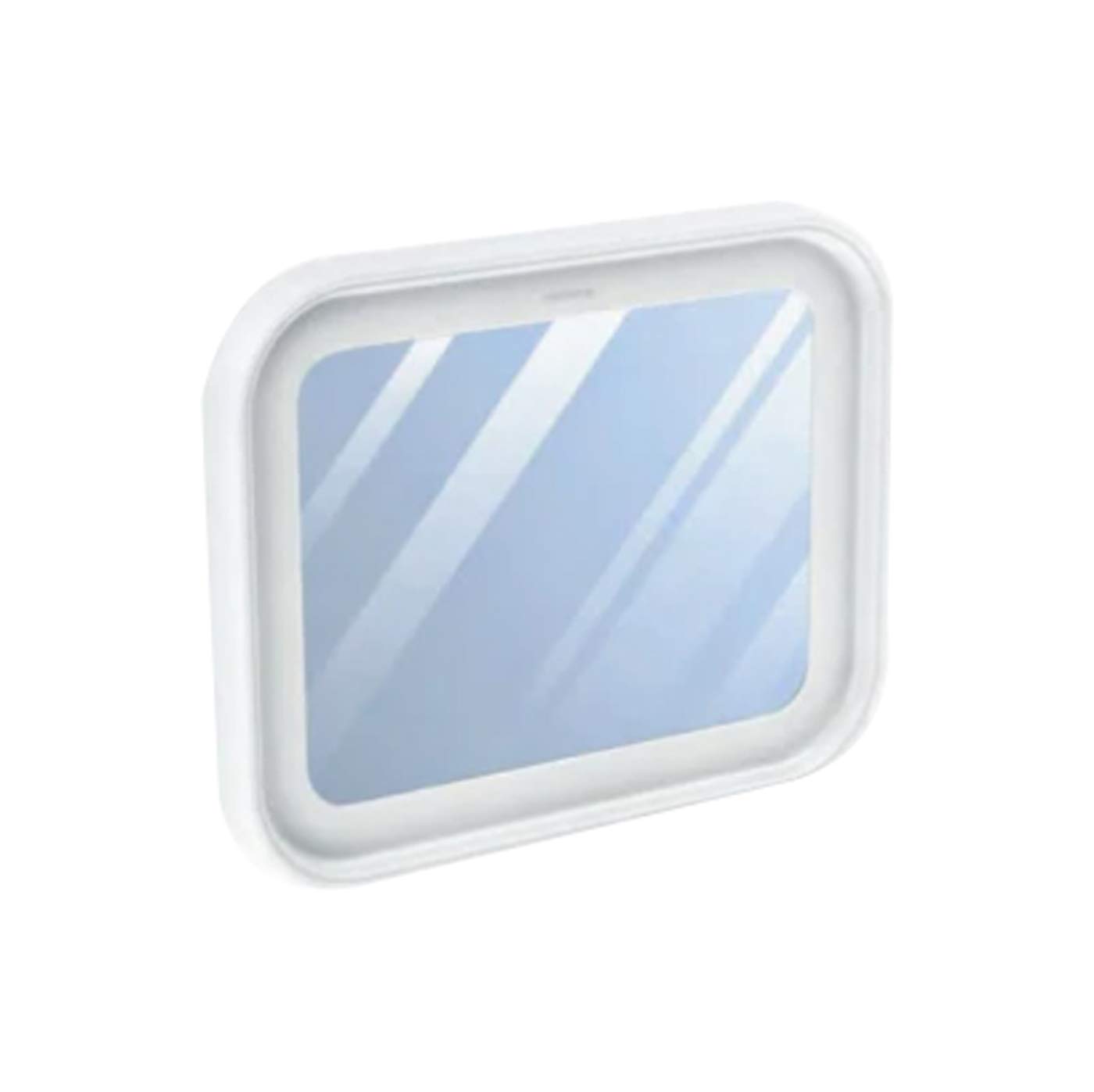 Watertec PVC Plastic Rectangular Mirror White Amazon.in Home Improvement