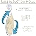 BERGMAN KELLY Exfoliating Sisal Back Scrubber and Pad (4 Pack) - Stronger Than Loofah