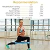 Gritin Resistance Bands, [Set of 5] Skin-Friendly Resistance Fitness Exercise Loop Bands with 5 Different Resistance…