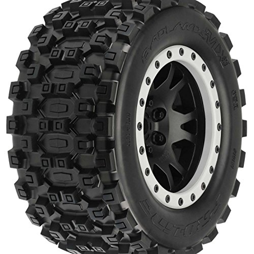 Pro-line Racing Badlands MX43 Pro-Loc MNT Impulse BlkGrey2XMX PRO1013113 RC Tire