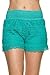 Bellarize Women's Crochet Shorts with Scallop Edge and Inner Lining