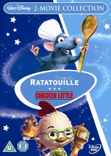 Ratatouille Chicken Little Dvd Amazon Co Uk Peter O Toole Patton Oswalt Brad Garrett Zach Braff Patrick Stewart Steve Zahn Joan Cusack Adam West Peter O Toole Patton Oswalt Dvd Blu Ray