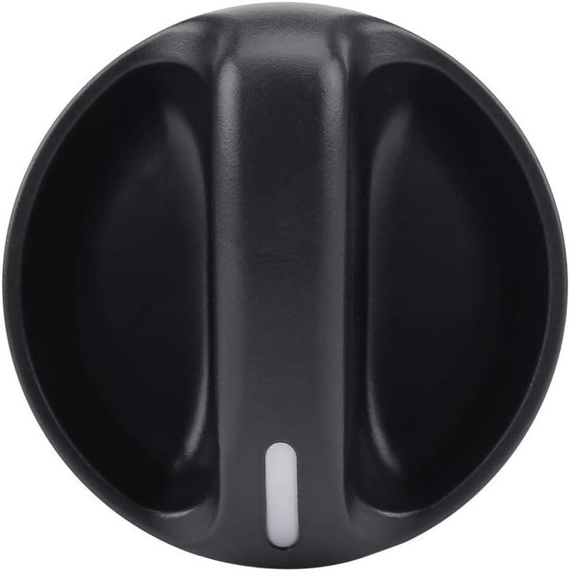 DEDC 1 Piece Air Condition Switch Button Control Knob Heater Fan Control Knob Replacement *Black