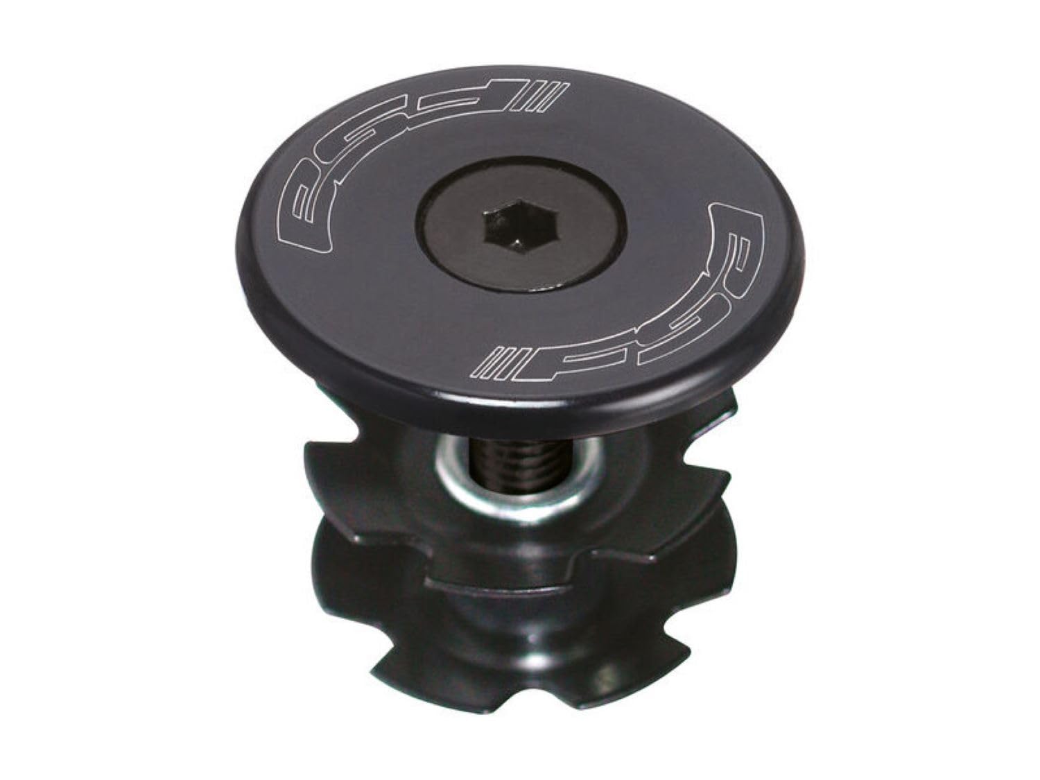 FSA Star Nut Assembly 1.1/8 Headset Compressor - Black, 1.1/8-Inch