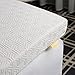 UTTU Mattress Topper King, 3-Inch Memory Foam Mattress Topper, Dual-Layer Cooling Bed Topper, Red Respira Foam Firm Topper, Soft Washable Cover, CertiPUR-US (King Size)