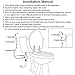 AWESON ABS Cloth Diaper Sprayer, Handheld Bidet Sprayer with 1.2m / 48 inch Stainless Steel Shower Hose, Free ABS Hook, Bidet Shattaf, Bidet Attachment (WITHOUT T-VALVE)