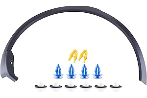 Slakerbe Front Wheel Arch Fender Cover Trim Moulding,LR123729 LR061972 Front Right Passenger Side Fender Moulding Wheel Arch fit for Land Rover for Discovery Sport 2015 2016 2017 2018 2019