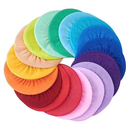 KONTONTY 10pcs O-shaped Toilet Seat Cover Pads Soft Comfortable Seat Covers for Bathroom Accessories