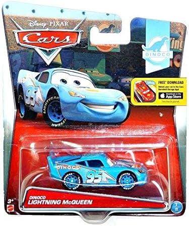 red dinoco lightning mcqueen