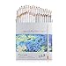Marco Raffine Fine 48 Colors Art Drawing Pencil 7100-48CB Set Non-toxic ASTM Tin Wooden Painting Artist Sketching Craft Graphite