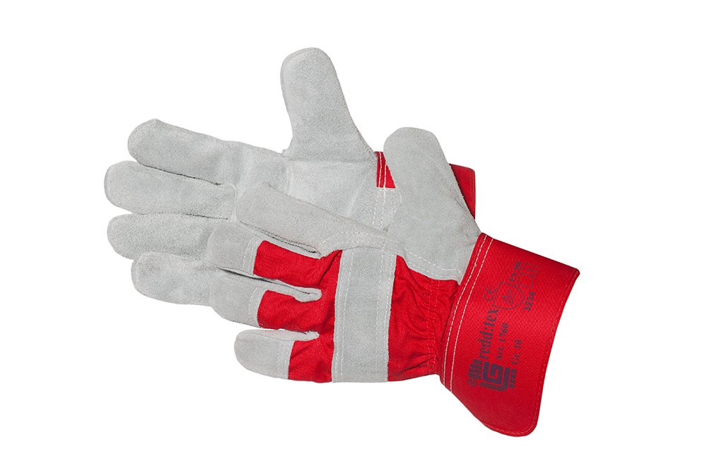 Jah 1760-9 Split Glove, Heavyweight, Intermediate Level., NATURAL, Size 9, 5 Pairs)