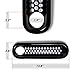 DEDC Jeep Front Grille Mesh Inserts Jeep Grille Guard with Key Hole for 2007-2017 Jeep JK Wrangler & Wrangler Unlimited (Pack of 7)