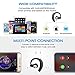 PONYBRO Wireless Headset with Mic,Unmatched Comfy Wireless Earbud w/ 8 Hrs, HiFi Sound Cell Phone Earpiece Hands Free Headphone Compatible with Android/iPhone/Smartphones/Laptop,Black