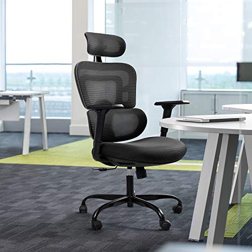 Furmax Ergonomic Office Chair Computer Desk Chair Mesh Fabric High Back