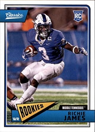 Amazoncom 2018 Classics Nfl 245 Richie James Middle