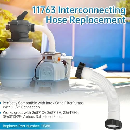 1-1/2 Inch 11535 Replacement Pool Hose for above ground pools - 1.5" photo 10