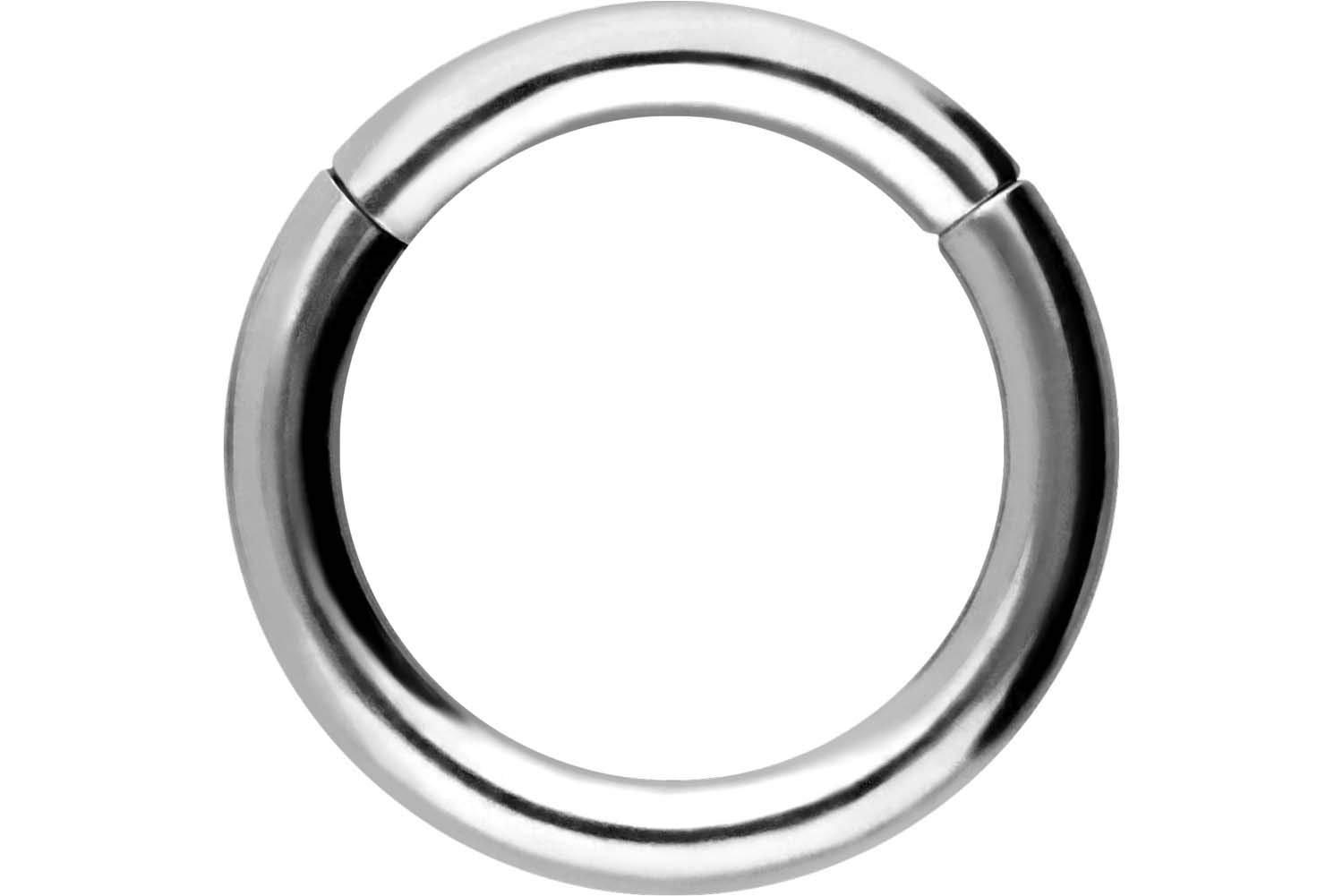 Piercingline® titanium segmental ring, clicker piercing, various sizes