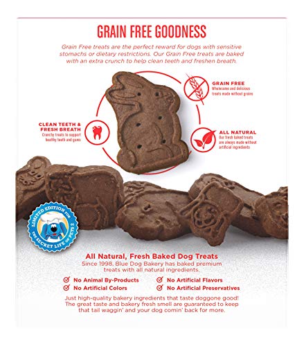 Blue Dog Bakery | Dog Treats | All-Natural | Peanut Butter & Molasses