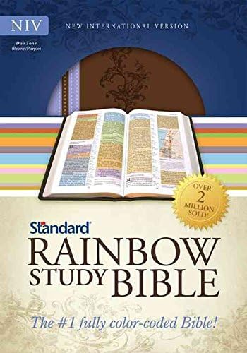 [(Rainbow Study Bible-NIV : New International Version, Brown / Lavender, Duotone, Bold Line Edition)] [Created by Standard Publishing] published on (August, 2012)