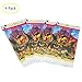 Game Party Tablecover Tablecloth Kids Party Tablecover Game Party Supplies, Set of 4, Plastic Tablecover for Kids Birthday Party
