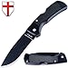 Folding Blade Knife - EDC and Tactical Pocket Knifes Stainless Steel Blade with Plastic Handle - Best Urban Tourist Knife for Travel Hiking Survival - Grand Way 5297