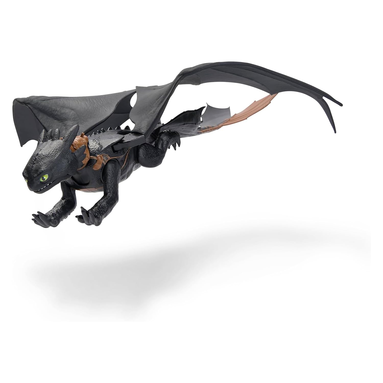 Dreamworks Dragons, How to Train Your Dragon, Ultimate Plasma Blast Toothless, 25” Wings with Lights & Sounds Action Figure, Kids Toys for Boys Ages 4 and up