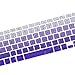 Litop Gradient Silicone Thin Keyboard Cover Skin for Apple 13