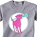 Premium Lacrosse T-Shirt Short Sleeve | Lacrosse Dog with Girl Stick| Youth to Adult Sizes | Multiple Colors