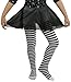 ToBeInStyle Girl's Girls Striped Tights - Black/White - S