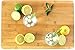 Classic Bamboo Extra Large Bamboo Cutting Board with Drip Groove on Top Side
