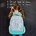 Reinforced Design Water Resistant Backpack - Parker Blue Grey Paisley