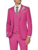 Wangyue Men Suit 3 Piece Suits for Men Wedding Suit