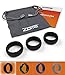 Silicone Wedding Ring Band for Men - 3 Sizes Included for Perfect Fit - German Made Molds and Highest Medical Grade Silicone for Ultimate Strength and Comfort for Your Active Lifestyle(includes 9-10-11 sizes)