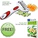 PREMIUM Silicone Vegetable Steamer Basket - Red - 8